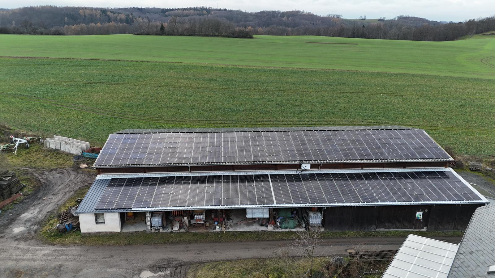 Photovoltaik-Montage von WBE Solar