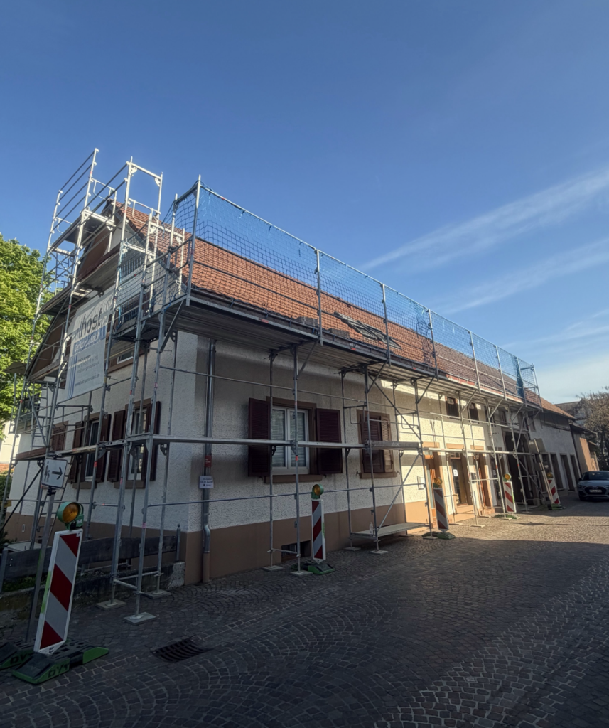 Das Haus vom PV-Projekt in Neuenburg am Rhein 17,1 kWp